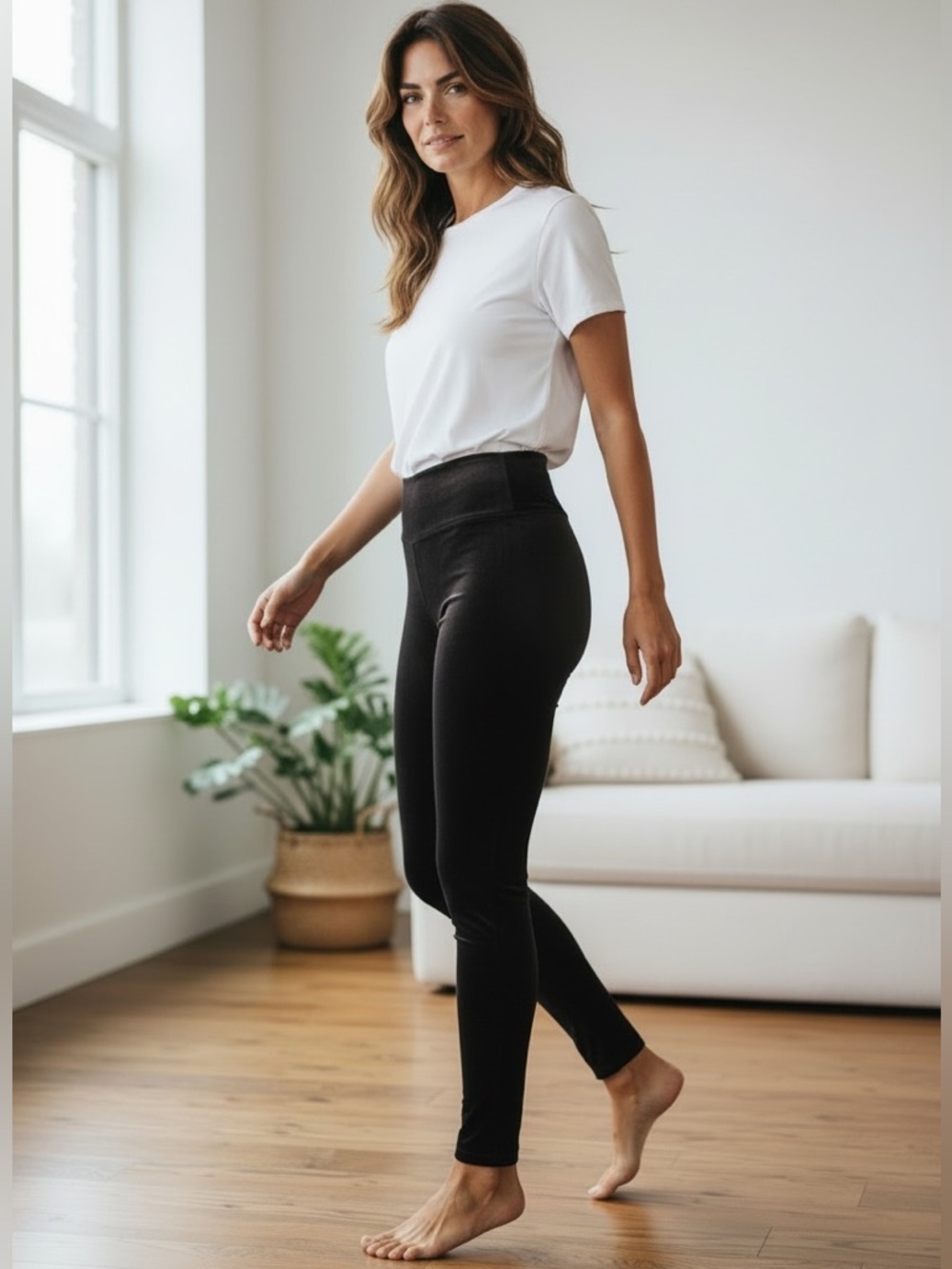 SPANX Black Velvet Leggings NWTs, size XL